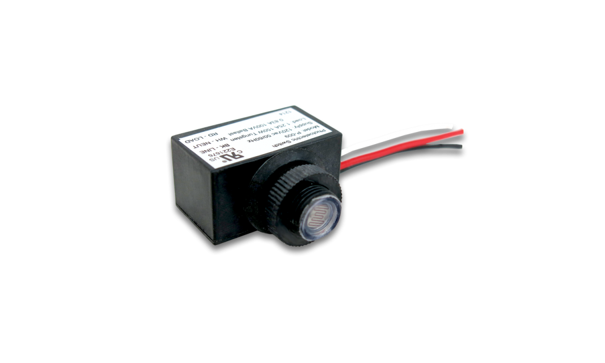 Button-style 120V Photocontrol