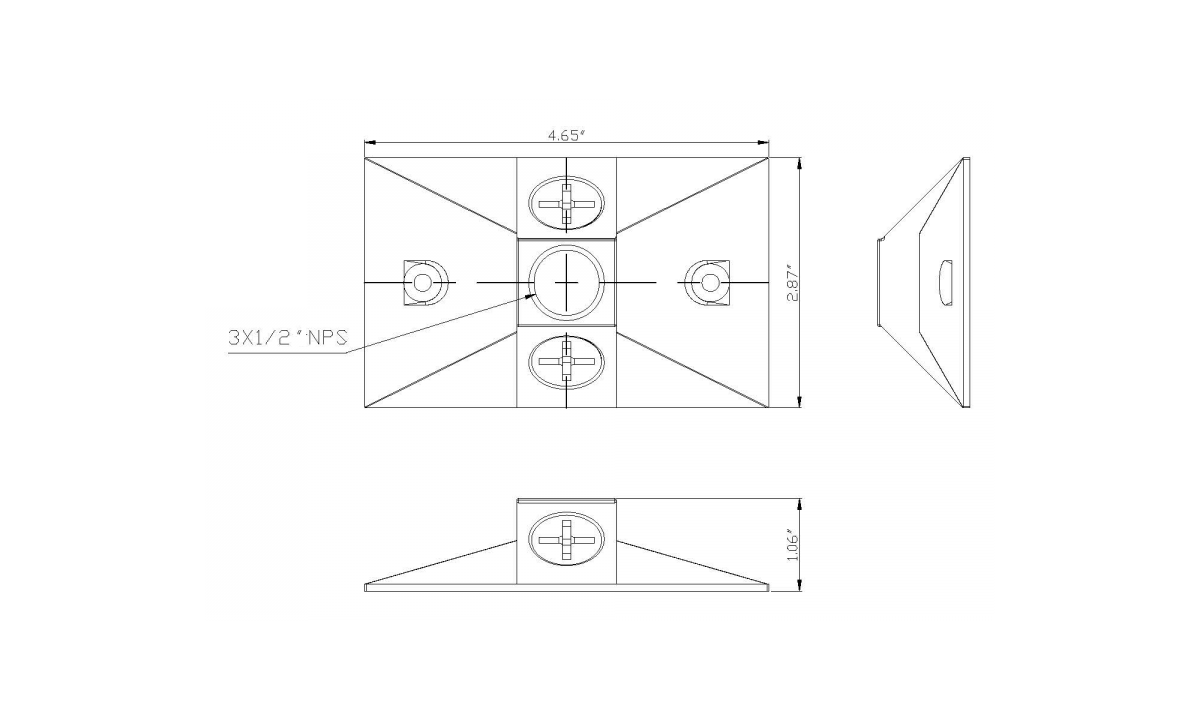 Aluminum Junction Box Cover(SC-1)